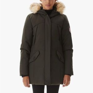 New PUREMSX winter coat with fur hood down padded puffer snow ski waterproof